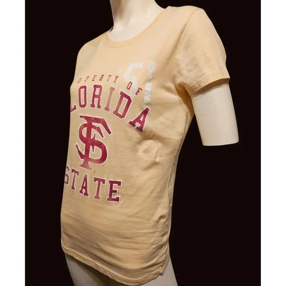 Florida State Seminoles FSU Junior Size Large OKI Wear  V Neck Tee - Picture 3 of 6